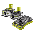Baterie, akumulátory a nabíječky Ryobi ONE+ - Akumulátorové sady Ryobi ONE+