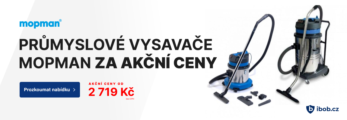 Akční ceny průmyslových vysavačů